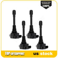 Set of 4 Ignition Coils for Nissan Versa Note (2014–2019)