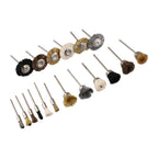 Rust Spot and Stain Removal Wire Brush Set for Automotive Cleaning