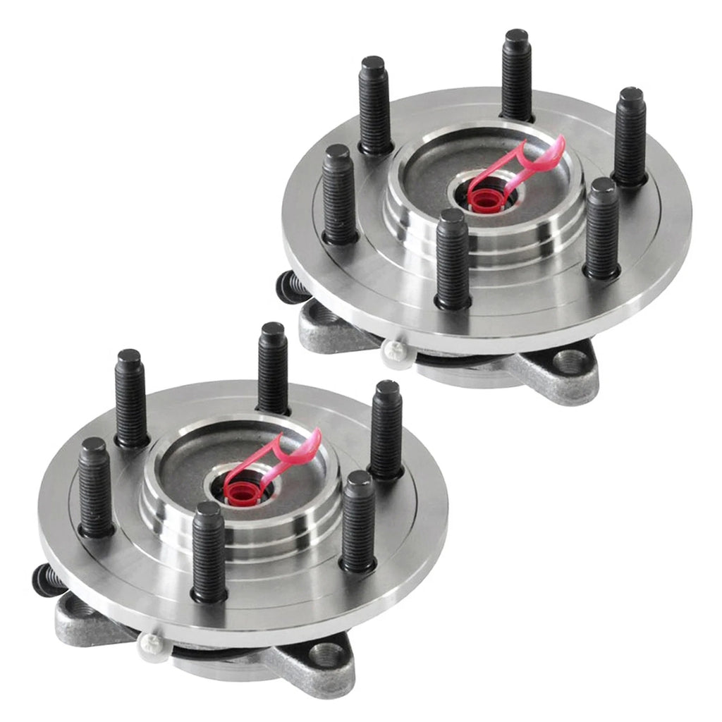 2X Front Wheel Hub and Bearings for Ford F-150 (2003–2008)