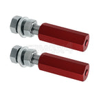 2X Quick Release Flag Pole Holder 1/4" Mount for ATV Dirt Bike Motorcycle