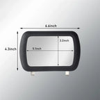 Black Clip-on Sun Visor Vanity Mirror for Car - Cosmetic Mirror x1