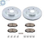 Front Disc Rotor & Ceramic Brake Pad for Lexus HS250h (2010–2012), Scion xB, Toyota RAV4