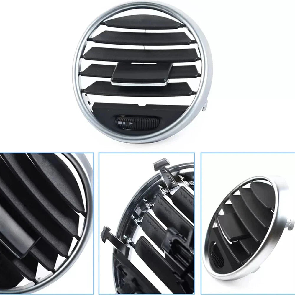 Black Plastic Middle Dashboard Air Vent Outlet Panel for Mercedes-Benz (2007-2012)