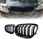 Gloss Black Front Kidney Grille for BMW E90 E91 (2009–2011)