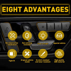 Set of 2 Door Seat Button Adjust Switch Cover Trim for Mercedes-Benz E Class (2009–2016)