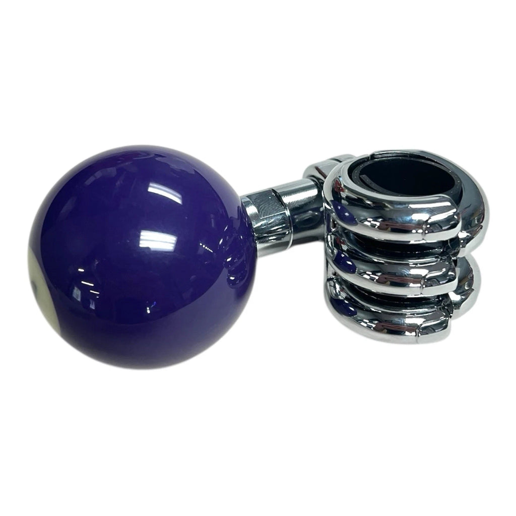 Steering Wheel Spinner Suicide Knob Purple for 4 Pool Ball Billiards (Universal)