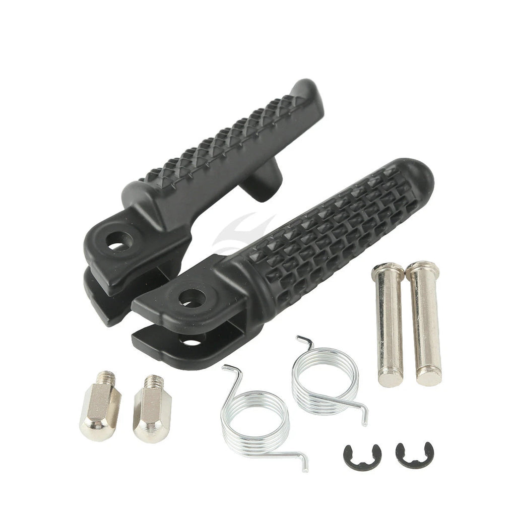 Matte Black Rider Driver Footpegs for Honda CBR1000RR (2004–2025)
