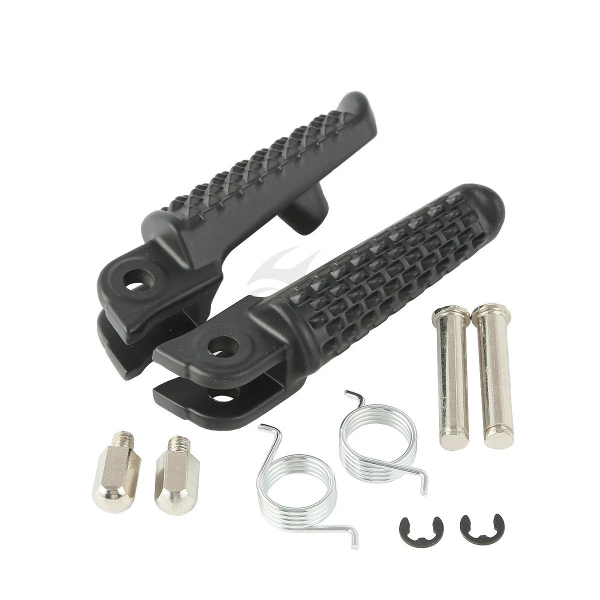 Matte Black Rider Driver Footpegs for Honda CBR1000RR (2004–2025)