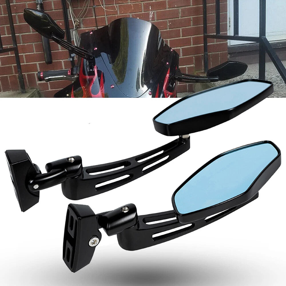 Pair Rearview Racing Mirrors for Suzuki GSXR 600 750 1000 Hayabusa