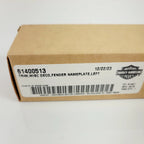 Front Fender Emblem LH for Harley-Davidson Heritage Classic (OEM 61400513)