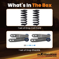 2" Lowering Kit for Chevy C10 GMC C15 2WD (1973–1987) Springs