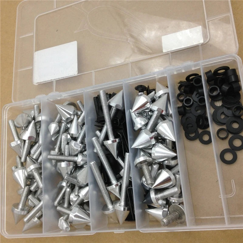 Spike Fairing Windscreen Bolt Kit for Suzuki GSXR600 750 1000 Hayabusa (2000–2023)