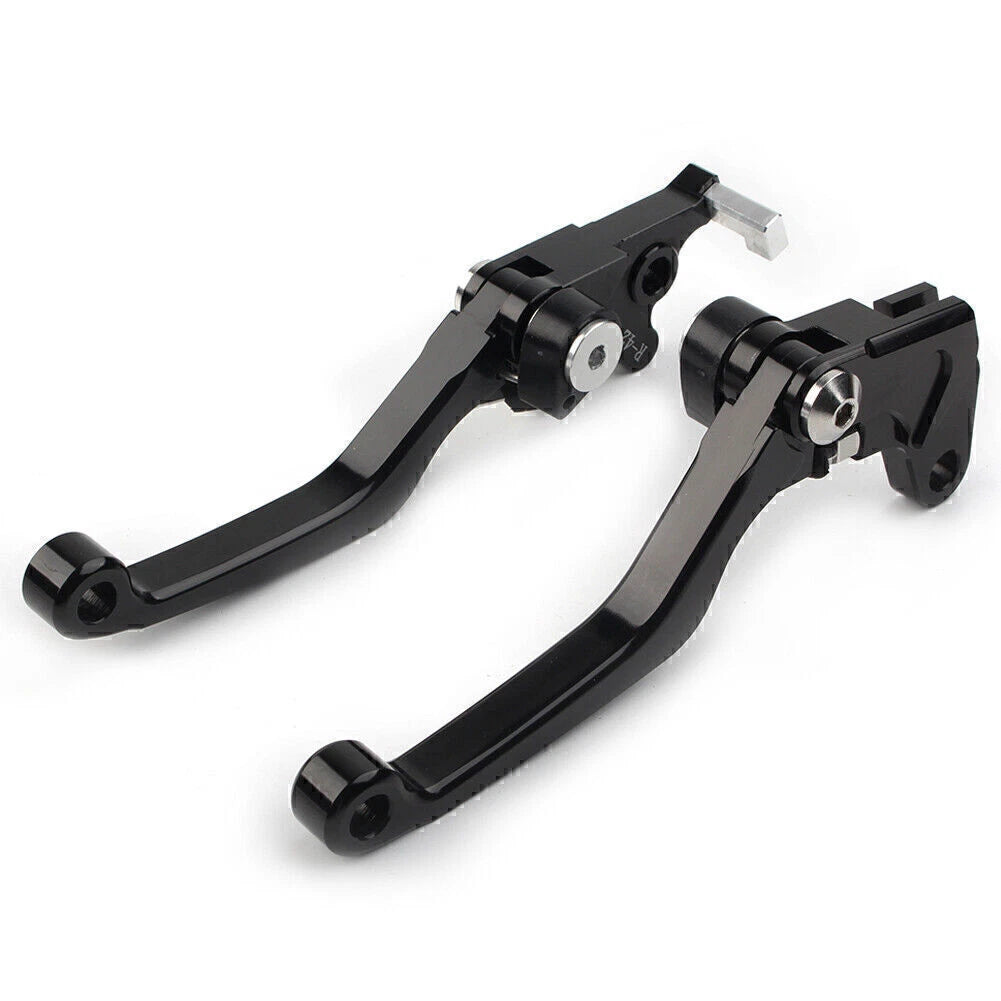 CNC Black Pivot Clutch Brake Levers for Suzuki DRZ400S/SM/E (2000–2022)