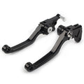CNC Black Pivot Clutch Brake Levers for Suzuki DRZ400S/SM/E (2000–2022)