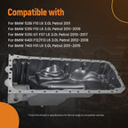 Aluminum Engine Oil Pan for BMW 528i 740i (2011-2016)