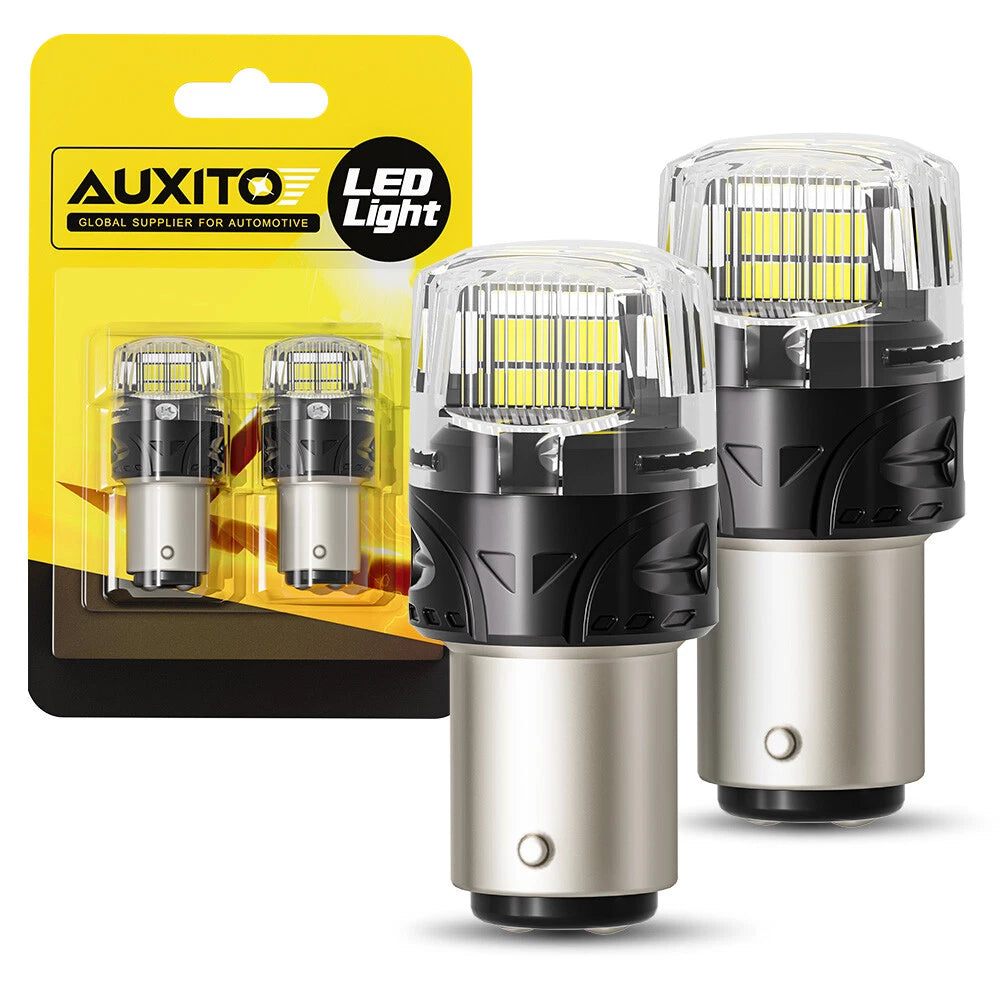 2X LED Tail Brake Stop Reverse Parking Turn Signal Bulb for Make Model