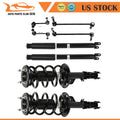Front Struts & Rear Shocks for Ford Explorer (2013–2018) FWD w/ Sway Bar