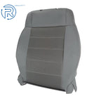 Front Driver Top Seat Cover for Jeep Wrangler (2007-2012) Gray Cloth