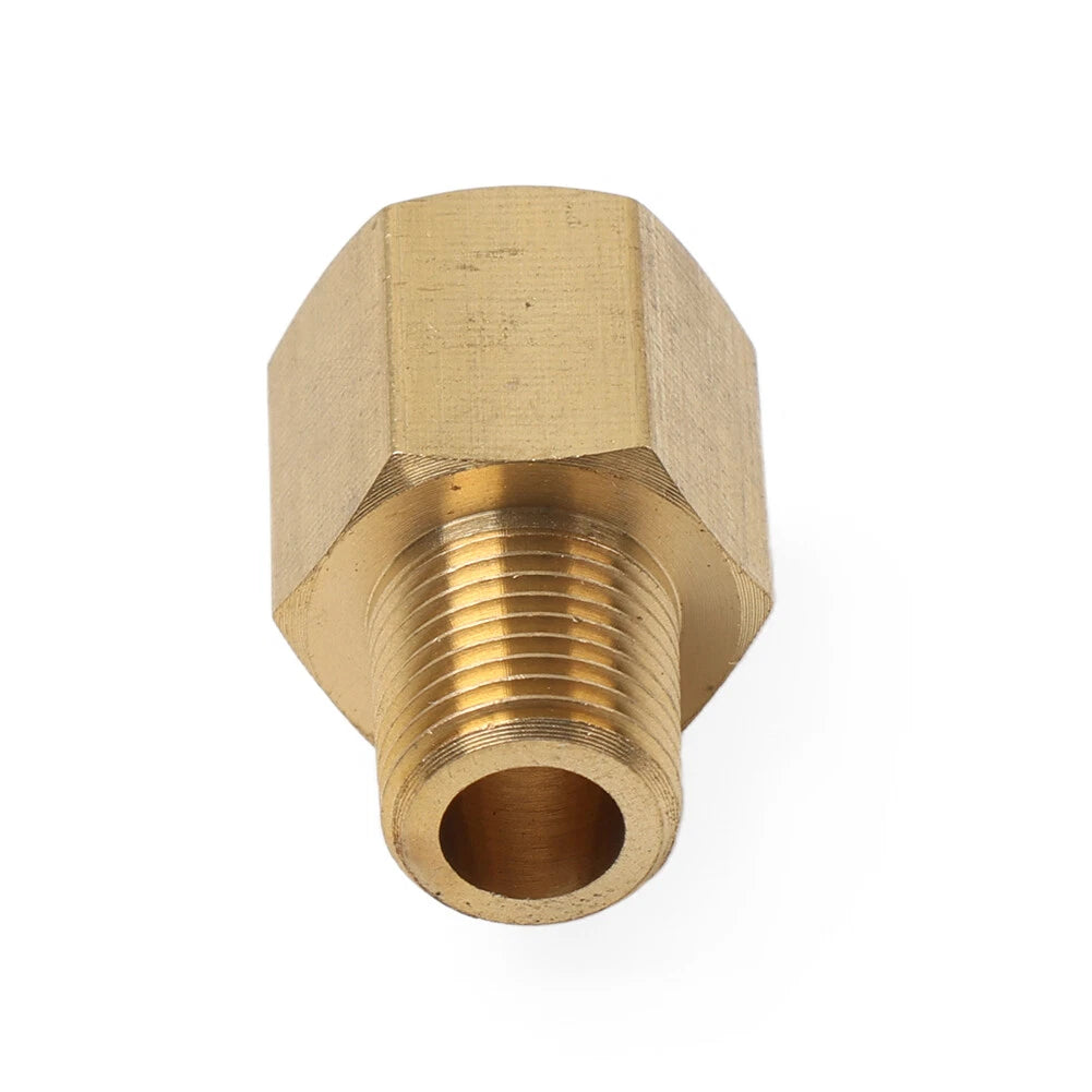 1pc 1/8 BSPT Male to 1/8 NPT Female Reducer Bushing Brass Fitting
