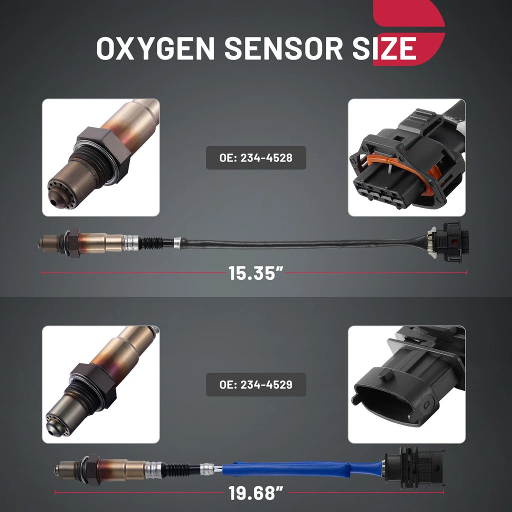 2X Oxygen Sensor for Buick Encore (2013–2021) 1.4L Turbo