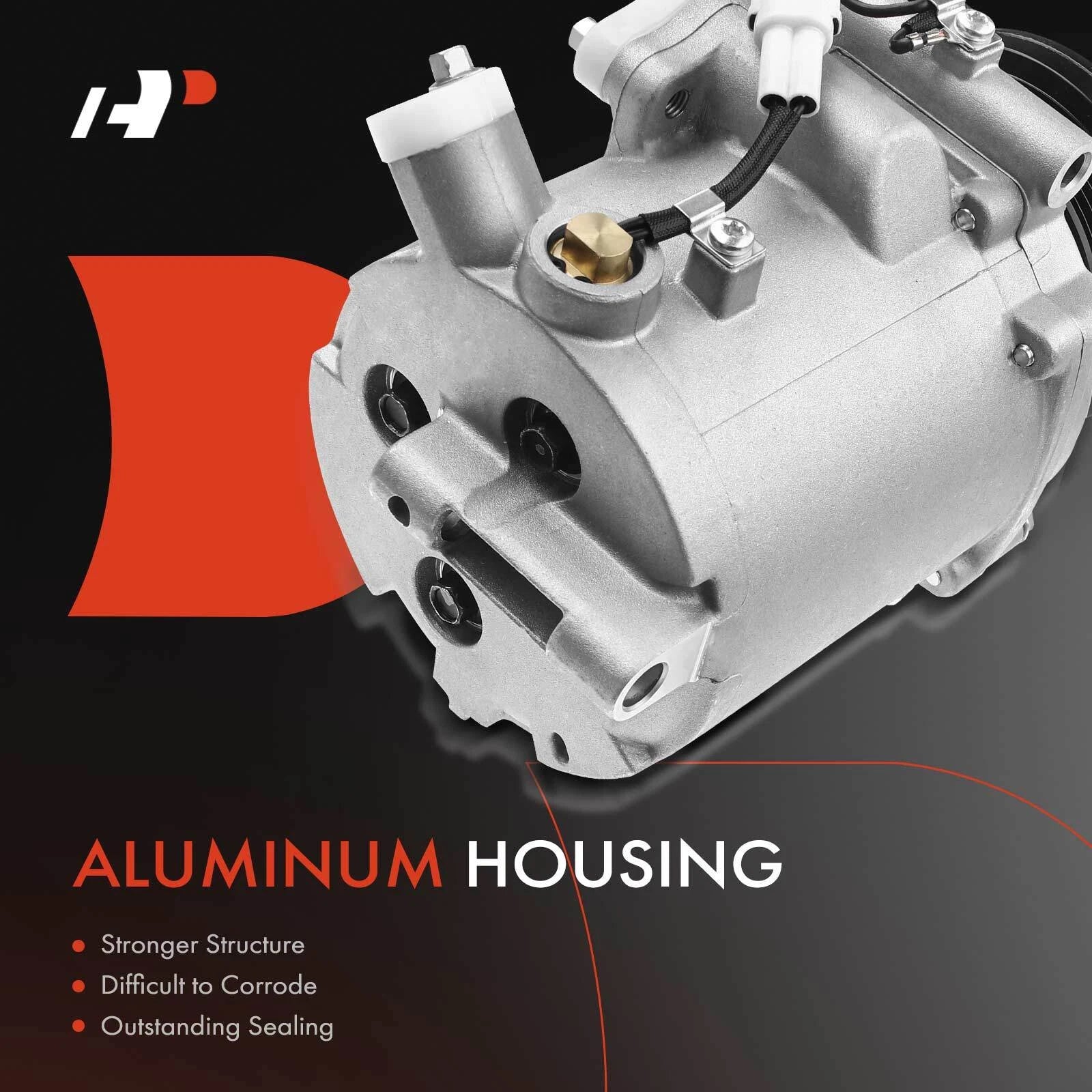 A/C Compressor with Clutch for Mitsubishi Lancer Outlander (2007-2008)