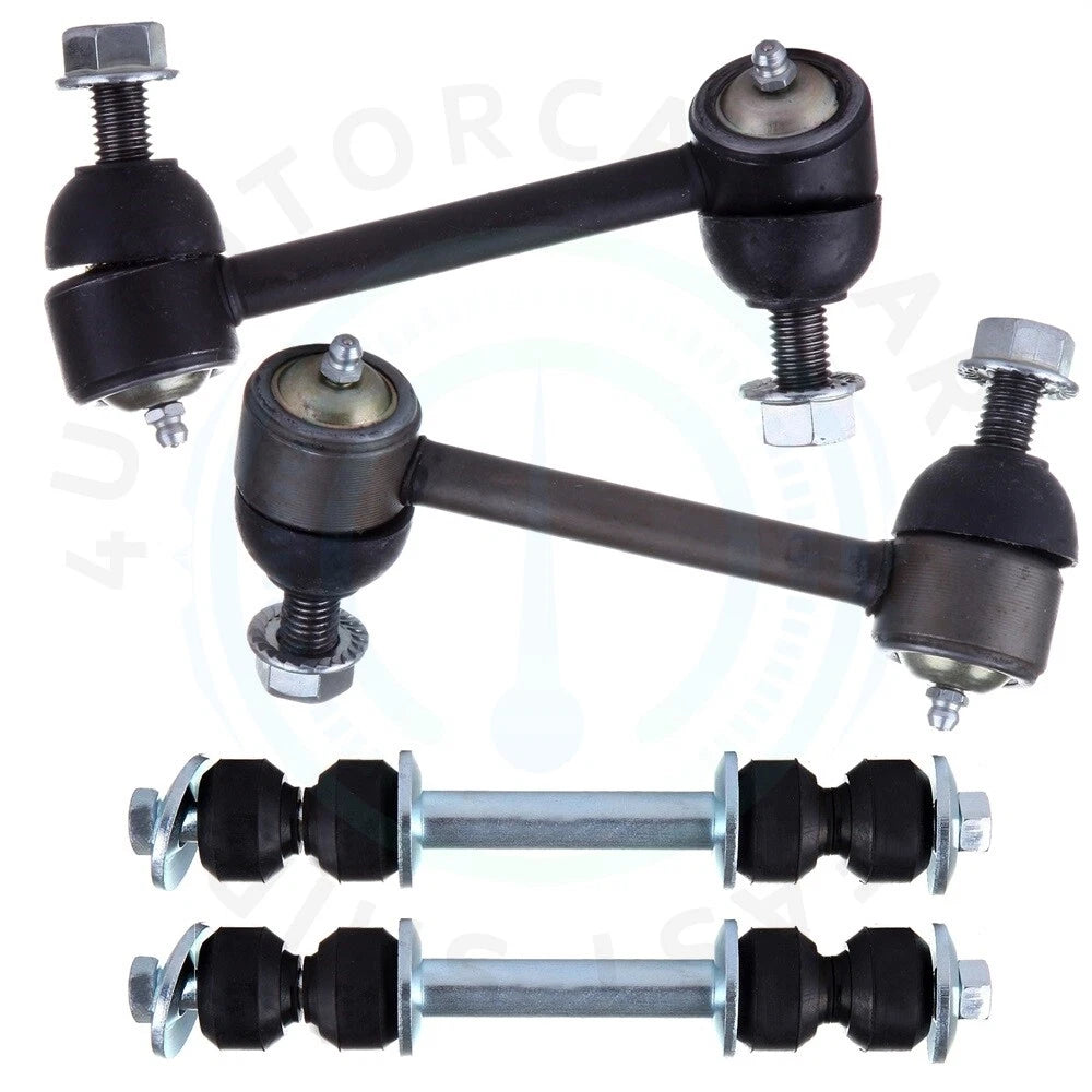 Set of 4 Sway Bar End Links for GMC Envoy Chevrolet Trailblazer (2008–2009)