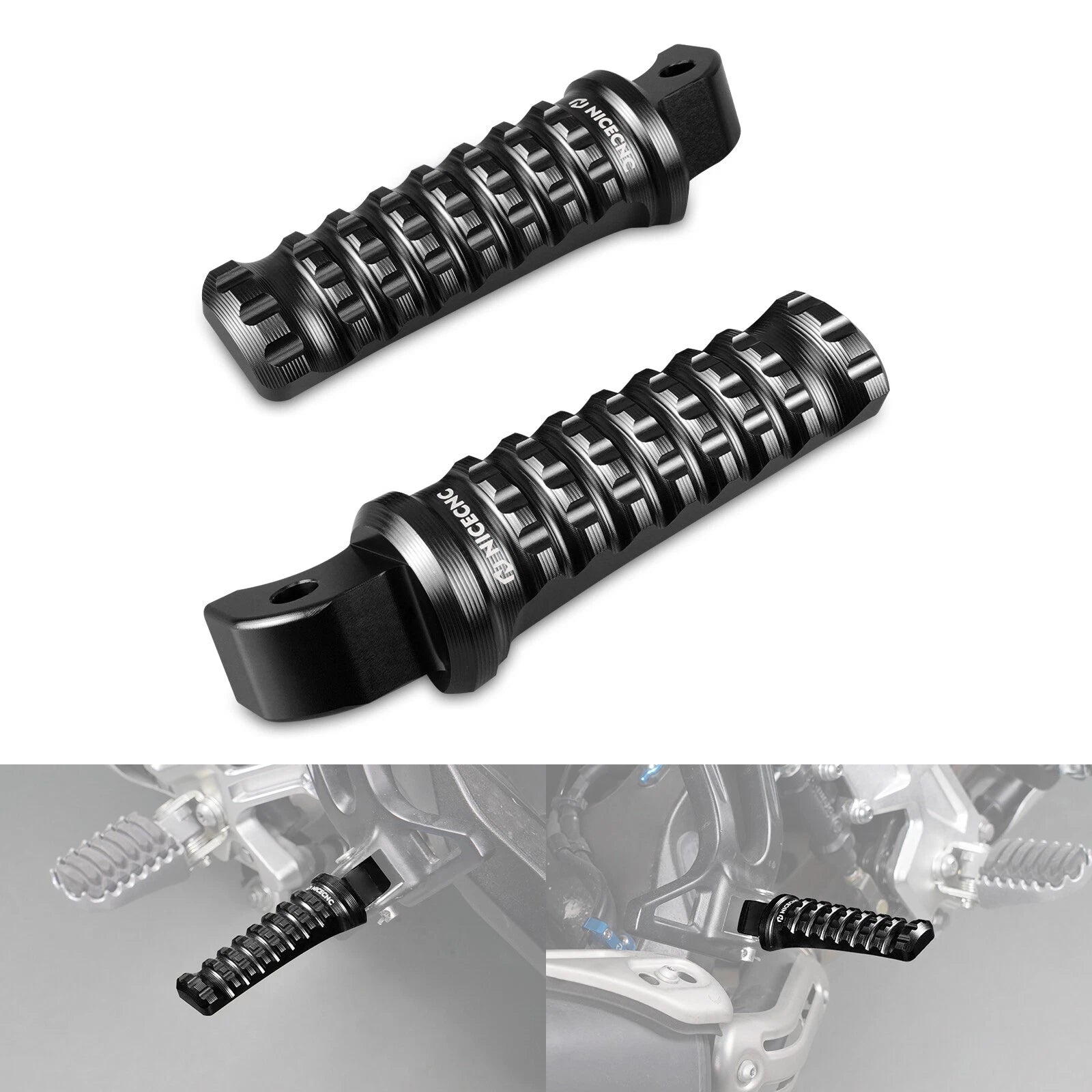 Rear Passenger Footrest Footpeg for Yamaha Tracer 900 GT / Niken GT (2019–2020)