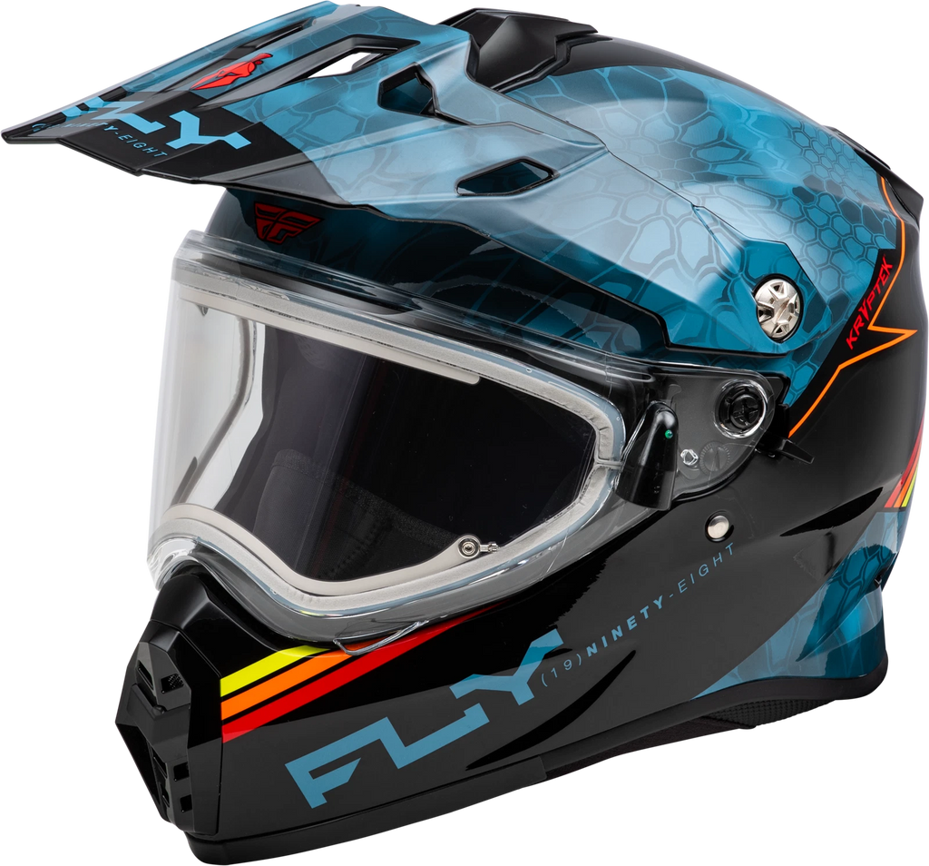 Fly Racing Trekker CW Conceal Helmet for Snowboarding (XL, Slate/Black/Red)