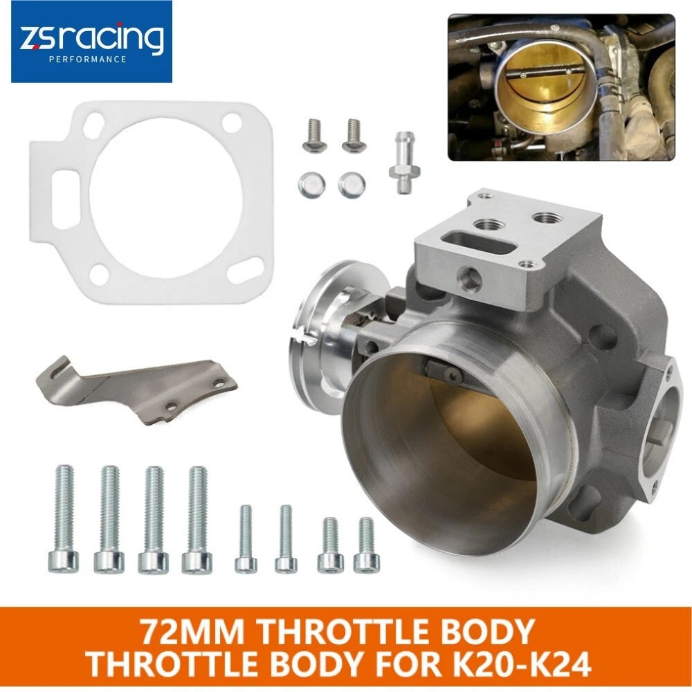 72mm Billet Throttle Body for K-Series K20 K24 (PRB/PRC/RBC/RRC)