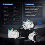 A/C Compressor for Kia Forte Koup 2014–2017, Hyundai Elantra CO 29193C