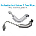 Turbo Coolant Return & Feed Pipes for Holden TM Barina Cruze 1.4L (2011–2016)