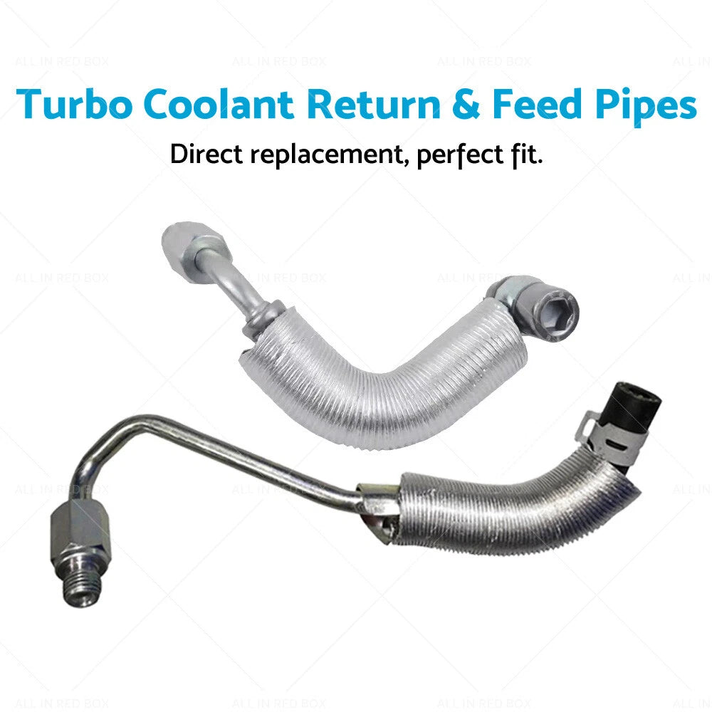 Turbo Coolant Return & Feed Pipes for Holden TM Barina Cruze 1.4L (2011–2016)