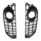 Front Bumper Fog Light Grille Cover for Audi A4 B8 Allroad (2010–2015) 8K0807682H