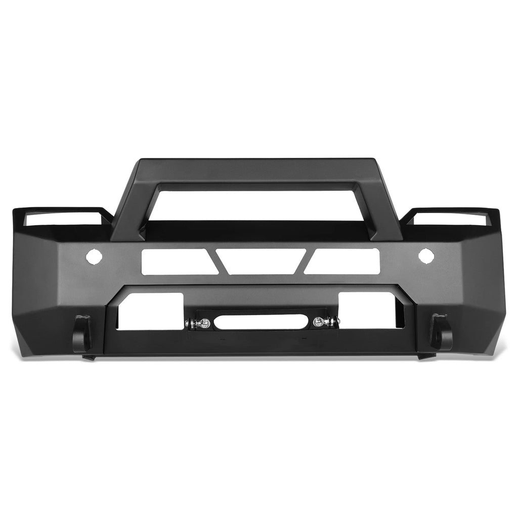 Steel Front Bumper for Toyota Tundra (2022–2024) Matte Black Factory Style