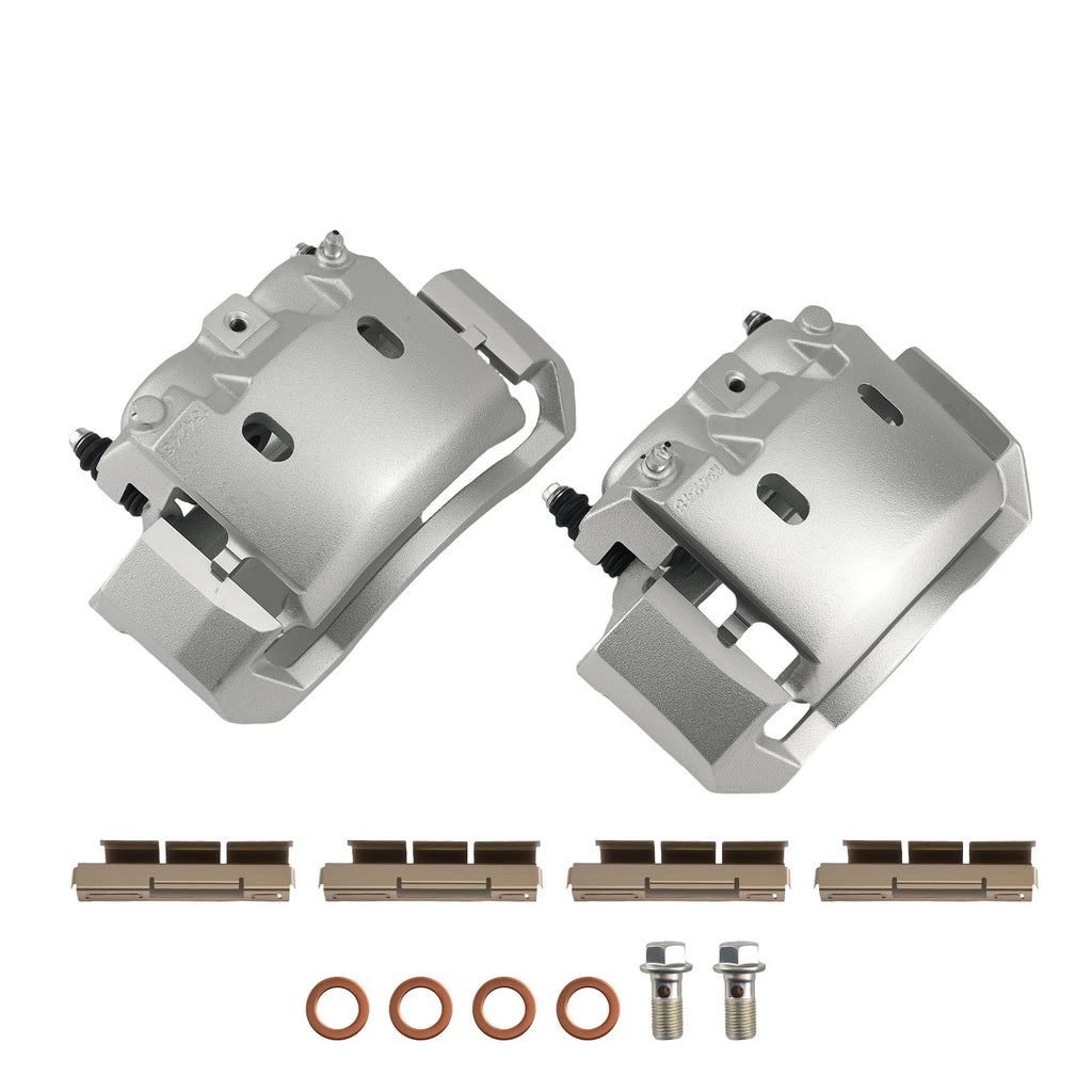 Brake Caliper Pair Front for Dodge Ram 1500 2500 3500 (2003–2008)