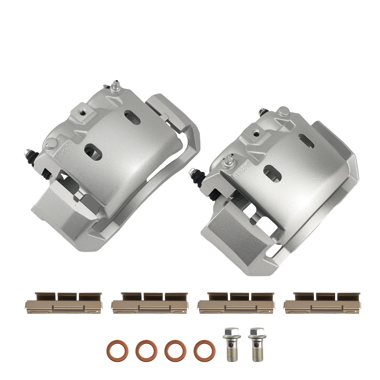 Brake Caliper Pair Front for Dodge Ram 1500 2500 3500 (2003–2008)