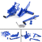 CNC Rear Sets Foot Pegs for BMW S1000RR (2015–2017) - Blue