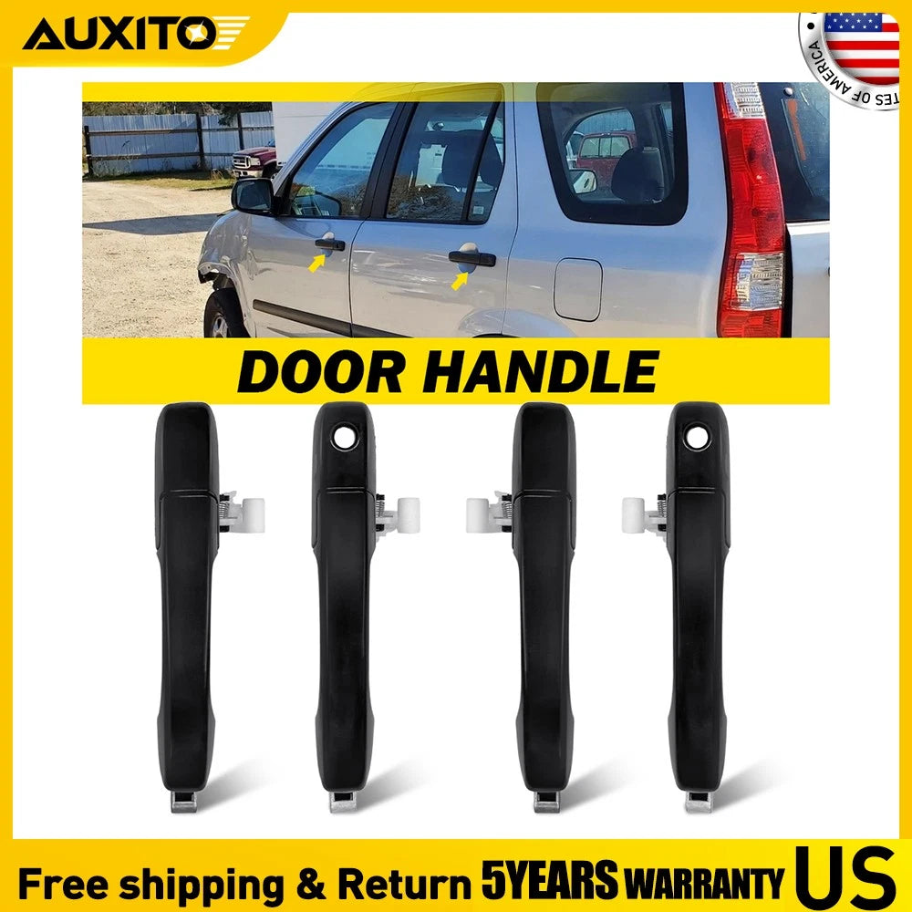 4X Exterior Door Handle for Honda CR-V (2002–2006) OE 72140S9A003