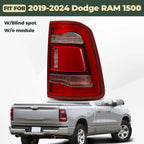 Full LED Right Tail Light for Dodge RAM 1500 (2019–2024) W/ Blind Spot