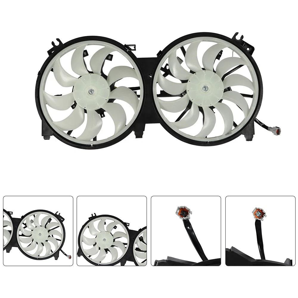 Radiator A/C Condenser Fan Assembly for Nissan Altima (2007-2018)