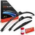 Set of 3 Windshield Wiper Blades for Nissan (26", 16", 12")