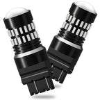 2X Red LED Strobe Brake Tail Light Bulbs for AUXITO 3157 3057