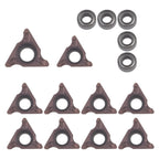 5X Efficient Indexable Inserts with 5 Bearings for Various Materials Processing