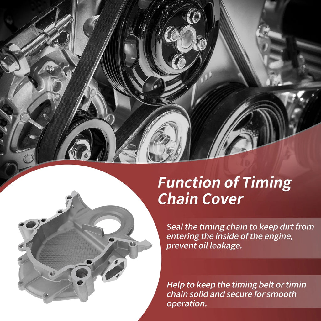 Timing Chain Cover for Ford Bronco F-100 F-250 F-350 E-150 (1966–1996) D20Z6019A
