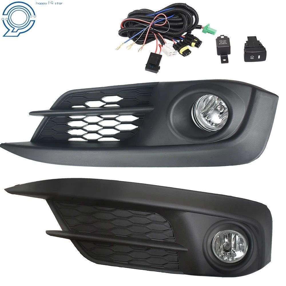2Pcs Fog Lights with Switch Kit for Honda Civic (2016-2018)