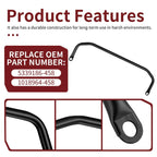 Stabilizer Tube, Rear, Matte Black for Polaris Ranger ETX (2015–2016)