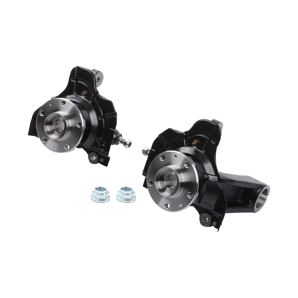 Pair Front Steering Knuckle & Hub Bearing for Ram ProMaster (2014-2020)