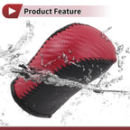 1 Pc Gear Shift Knob Cover for Subaru Forester (2006–2012) Red Faux Leather