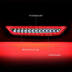 Lower LED Bar 3rd Tail Brake Light Reverse Lamp for Ford Mustang (2015–2018)