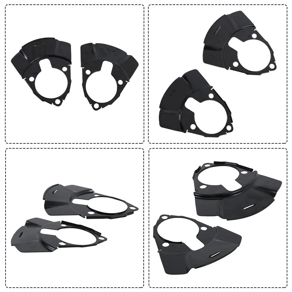 Set of 2 Brake Dust Shields for Chevrolet Silverado C1500 (1999–2007)